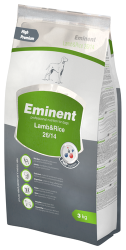 EMINENT Lamm & Reis 26/14 3 kg - glutenfrei